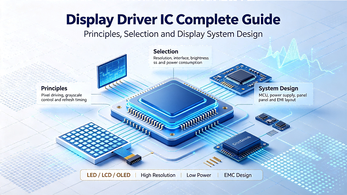 Display Driver IC Complete Guide: Principles, Selection, and Display System Design | hsyic
