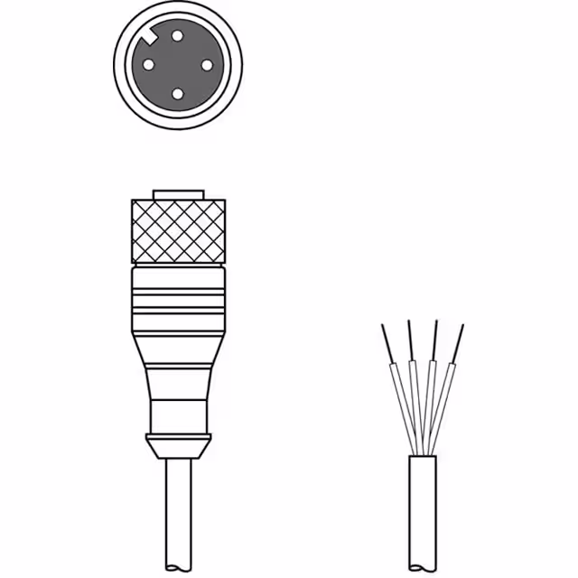KD U-M12-4A-P1-050 Leuze product image