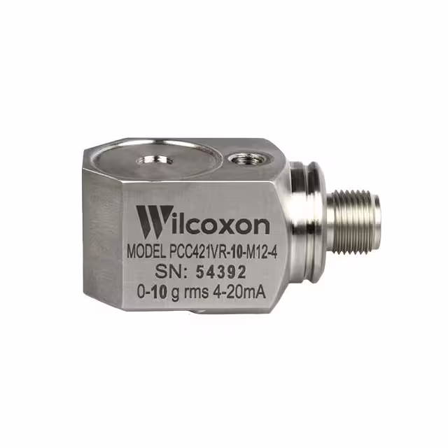 PCC421VR-10-M12-4 Amphenol Wilcoxon Sensing Technologies