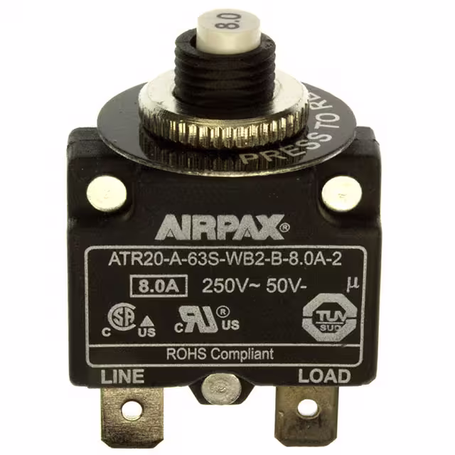 ATR20-A-63S-WB2-B-8.0A-2 Sensata-Airpax