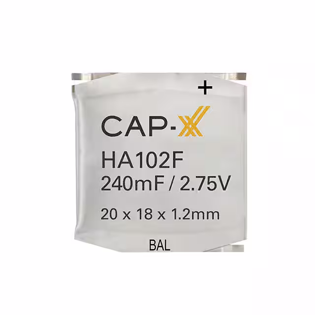 HA102F CAP-XX Ltd Supercapacitors product image