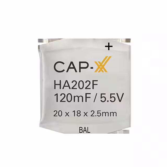 HA202F CAP-XX Ltd Supercapacitors product image